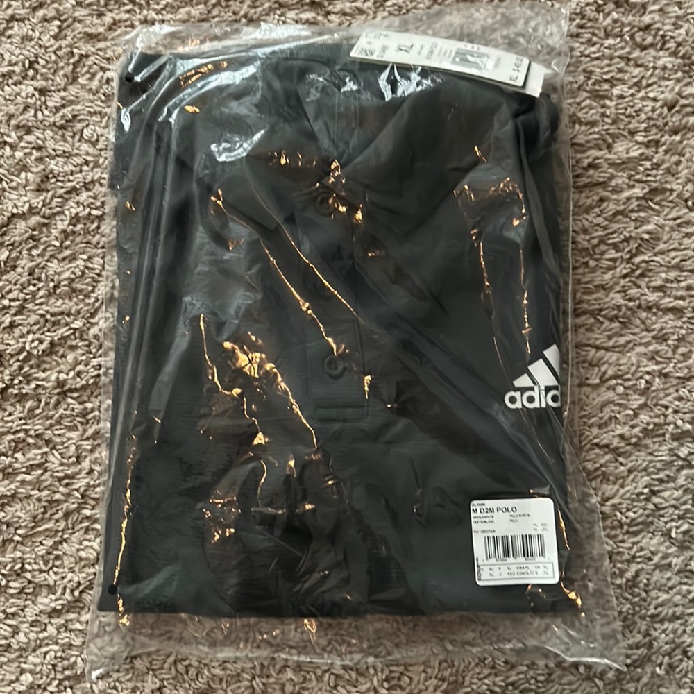 Adidas Grey Polo Brand New Size XL